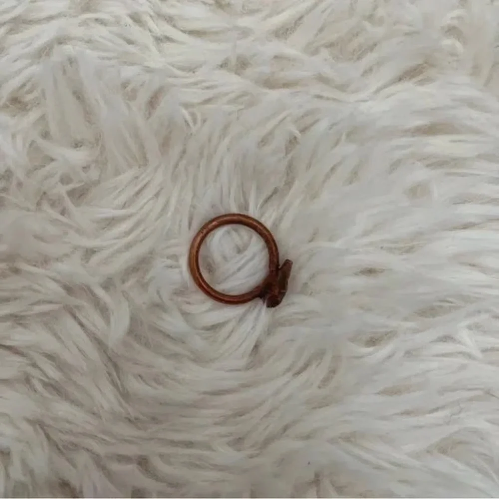 INDIE AND HARPER Australian Raw Opal and Copper Ring